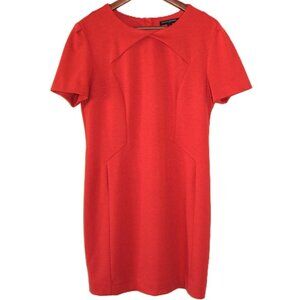 nwot BANANA REPUBLIC Midi Pencil Dress in Terracotta - Size 12P
